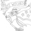 Picture of Best Witches - Hand Embroidery Complete Kit