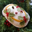 Picture of Holiday Holly Pin Cushion - Wool Applique Kit