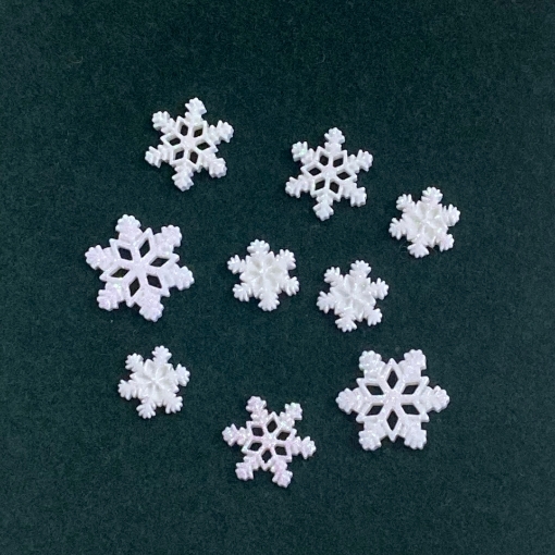 Picture of Sparkly Snowflake Charms