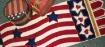 Picture of Stars 'N Stripes Table Runner - Wool Applique Complete Kit