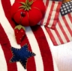 Picture of Stars 'N Stripes Table Runner - Wool Applique Complete Kit