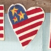 Picture of American Flaglette Trio - Wool Applique Complete Kit