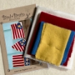 Picture of American Flaglette Trio - Wool Applique Complete Kit