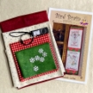 Picture of Friends and Snowflakes - Machine Embroidery Kit