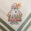 Christmas Tea Towels - Machine Embroidery Pattern