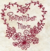 Picture of Remember Me - Hand Embroidery Complete Kit