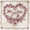 Picture of Love You More - Hand Embroidery Complete Kit