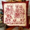 Picture of Bunny's Spring Garden- Hand Embroidery Complete Kit