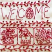 Picture of Welcome Spring- Hand Embroidery Complete Kit