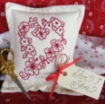 Picture of Mother's Day Floral Heart - Hand Embroidery Complete Kit