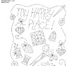 Picture of My Happy Place - Hand Embroidery Complete Kit